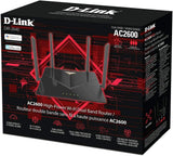 D-Link Router WiFi AC2600, inteligente, malla (DIR-2640)