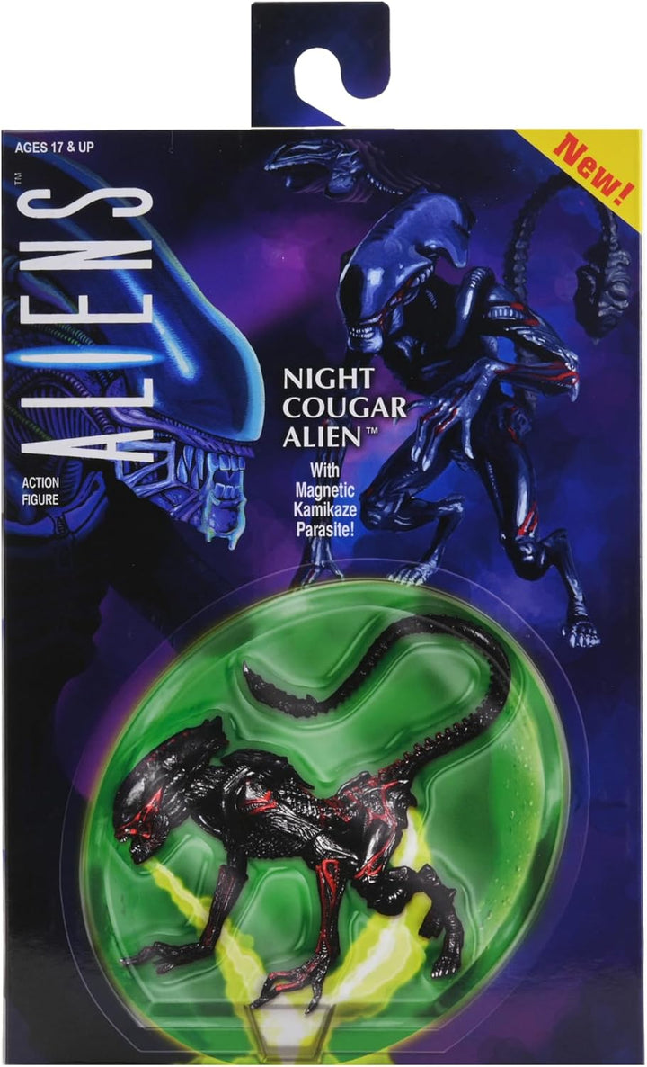 NECA - Aliens - Kenner Night Cougar - Figura de acción de 7 pulgadas