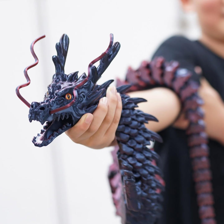 Juguetes de dragón grandes impresos en 3D, animales XXL de 47.3 pul...
