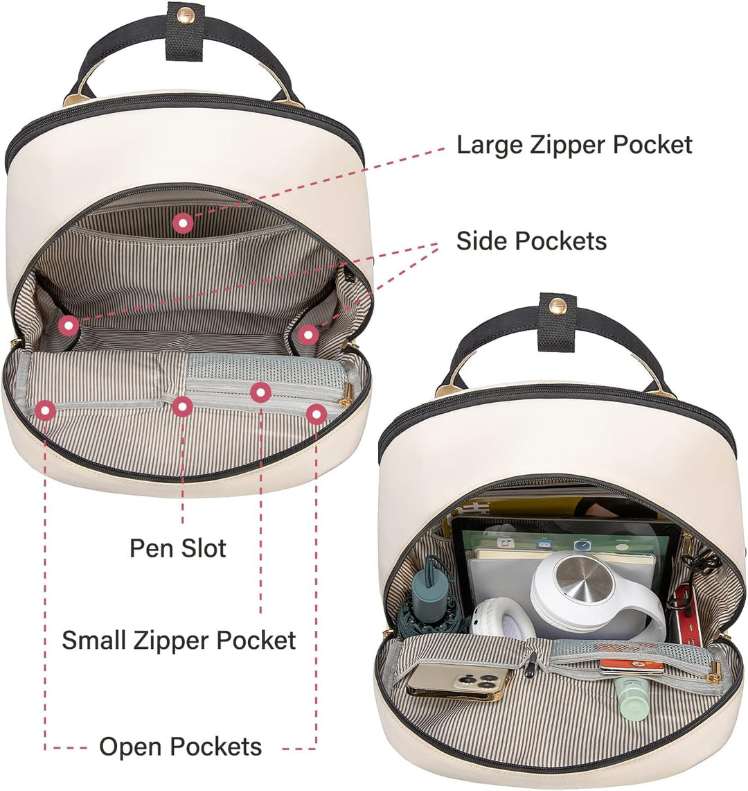 LOVEVOOK Mochila de viaje para laptop para mujer, bolsa antirrobo p...