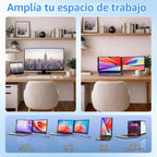 FEZOBR Extensor de pantalla para laptop, monitor ultrafino de 14 pu...