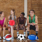 Deekin Juego de 12 pelotas deportivas surtidas para jóvenes y adultos