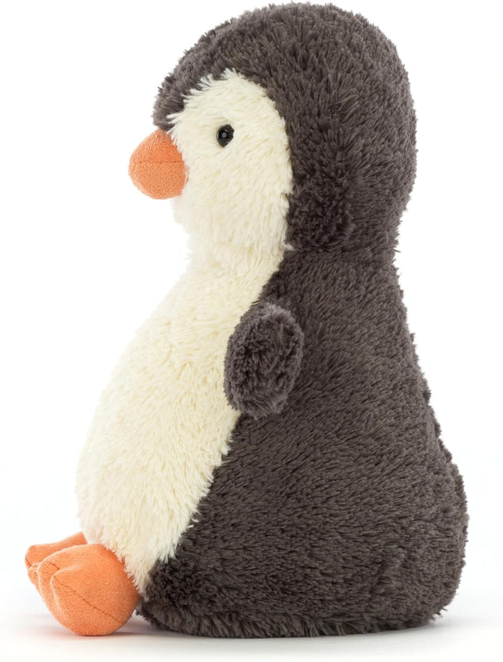 Jellycat Pingüino de maní de peluche, tamaño mediano