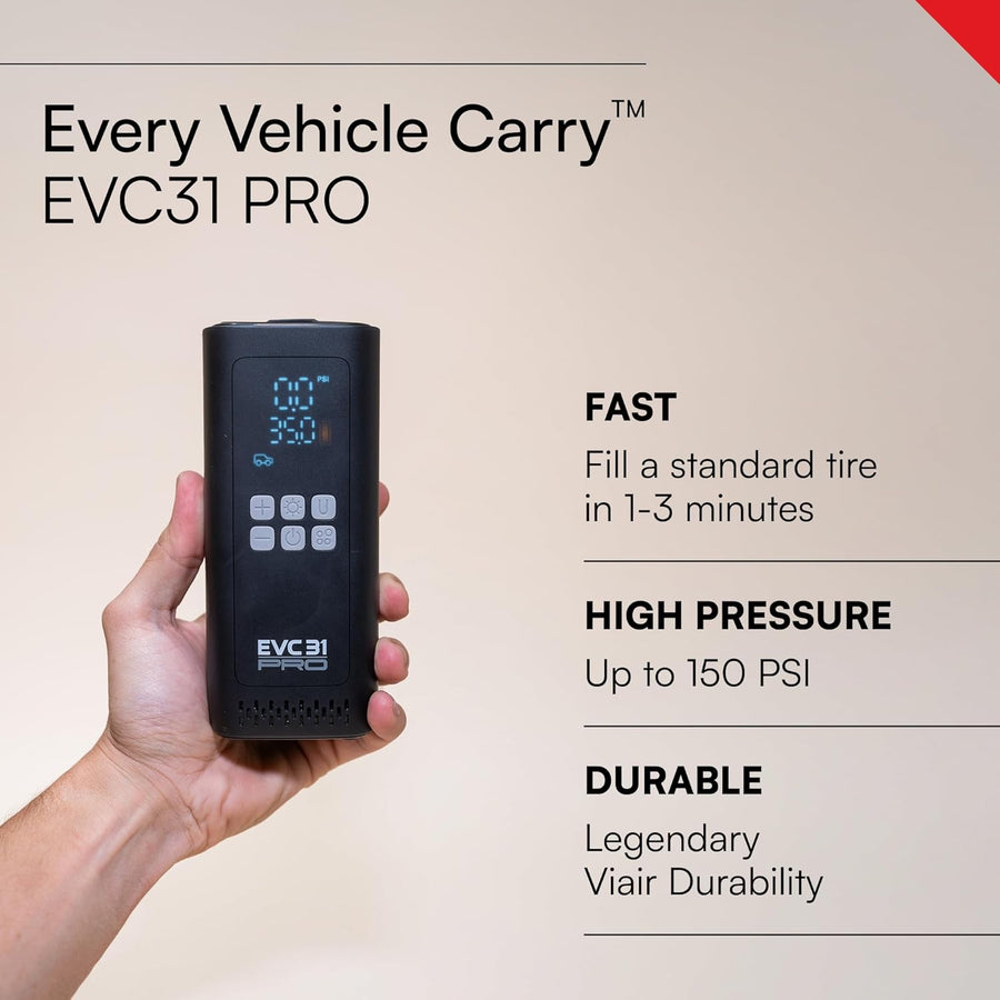 Viair Every Vehicle Carry EVC31 PRO - Compresor de aire recargable,...