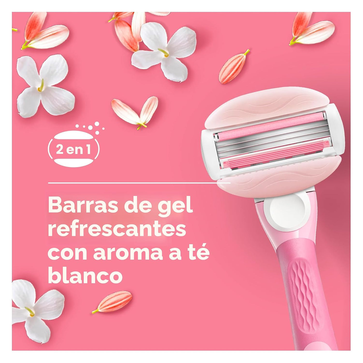 Gillette Venus ComfortGlide - Rastrillo de afeitar para mujer, té b...