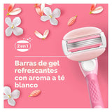 Gillette Venus ComfortGlide - Rastrillo de afeitar para mujer, té b...