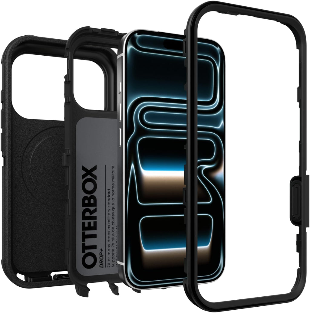 OtterBox Funda para iPhone 18/17 Pro Defender Series Pro - Negro