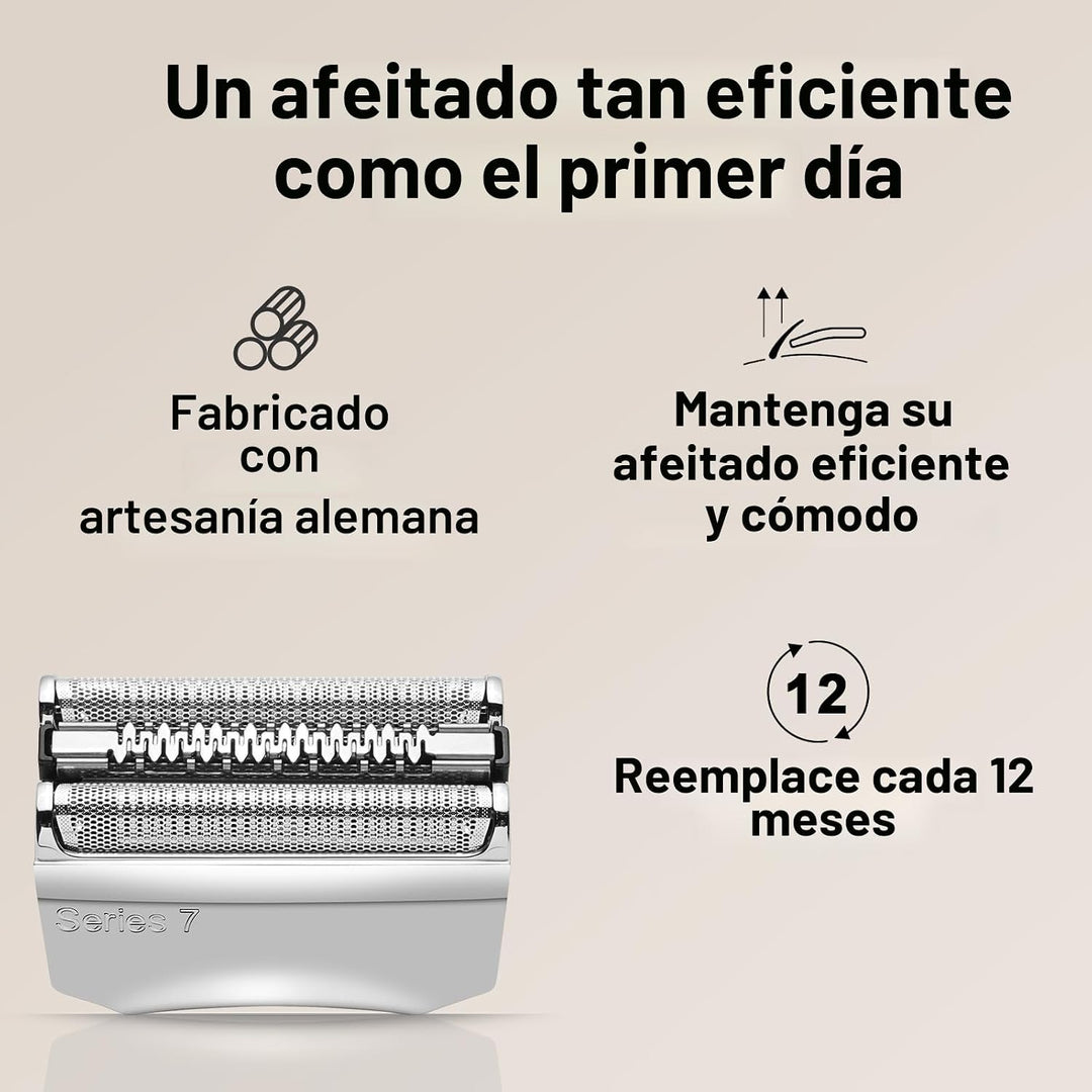 Cabezal de repuesto serie 7 70S para afeitadora de láminas compatib...