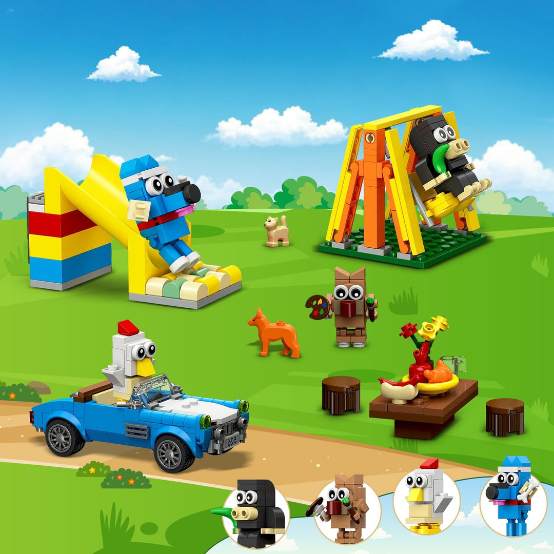 HOGOKIDS Juego de construcción de casa para niñas con
