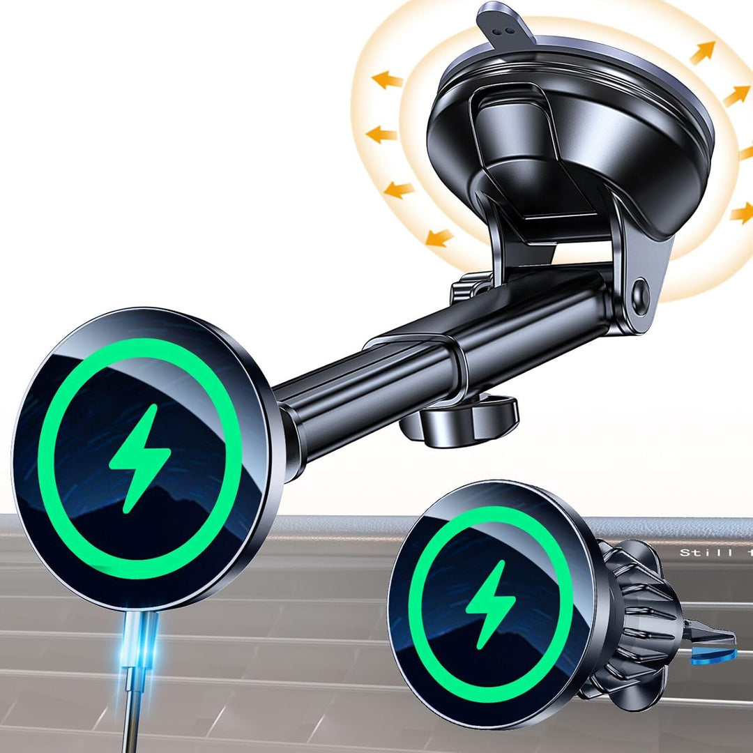 Coolpow para Soporte de Coche con Cargador MagSafeImán