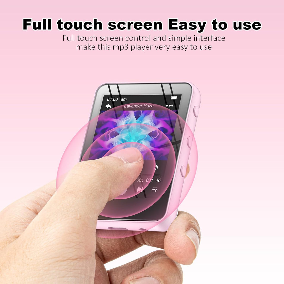 Reproductor de música MP3 con Bluetooth, almacenamiento de 32 GB, p...
