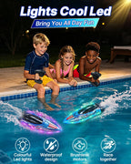 Barco a control remoto para niños, 25 MPH sin escobillas RC Boat