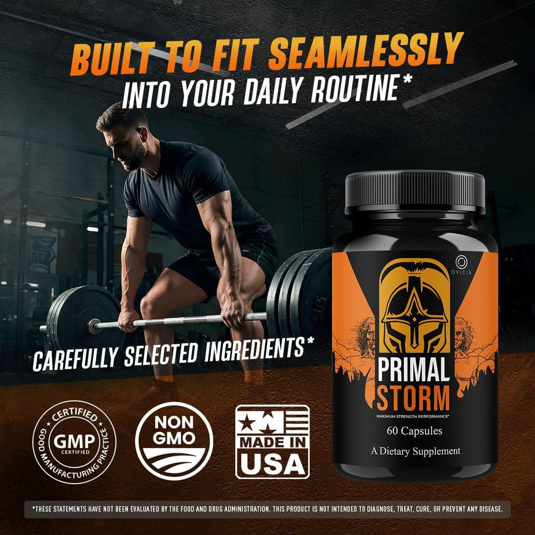 Paquete de 3 cápsulas Primal Storm \u2013 Advanced PrimalStorm Pill...