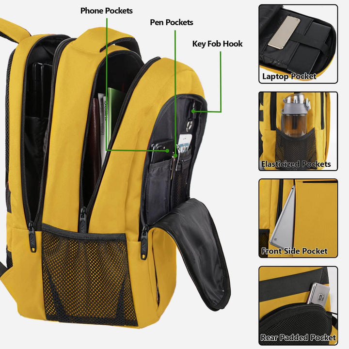 MATEIN - Mochila de viaje para laptop, resistente y antirrobo, idea...