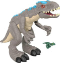 Fisher-Price Imaginext Jurassic World - Juego de figuras de dinosaurio Thrashing Indominus Rex para juegos de simulación, preescolar, niños a partir de 3 años