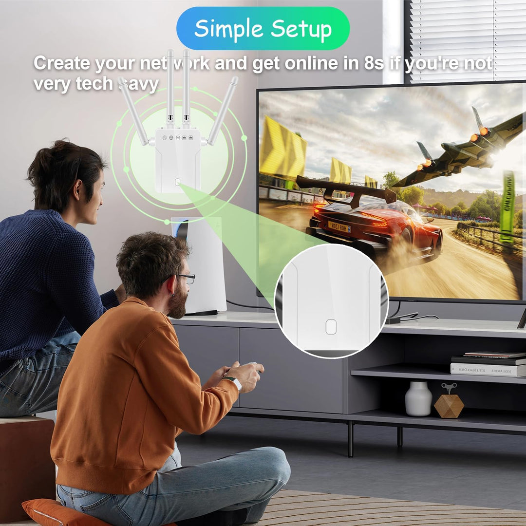 Extensor WiFi señal Bter para Homnternpeater Lonangvers