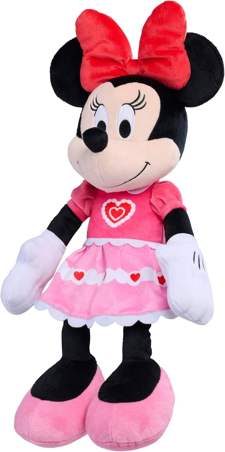 Disney Just Play - Peluche grande de Minnie de 19 pulgadas