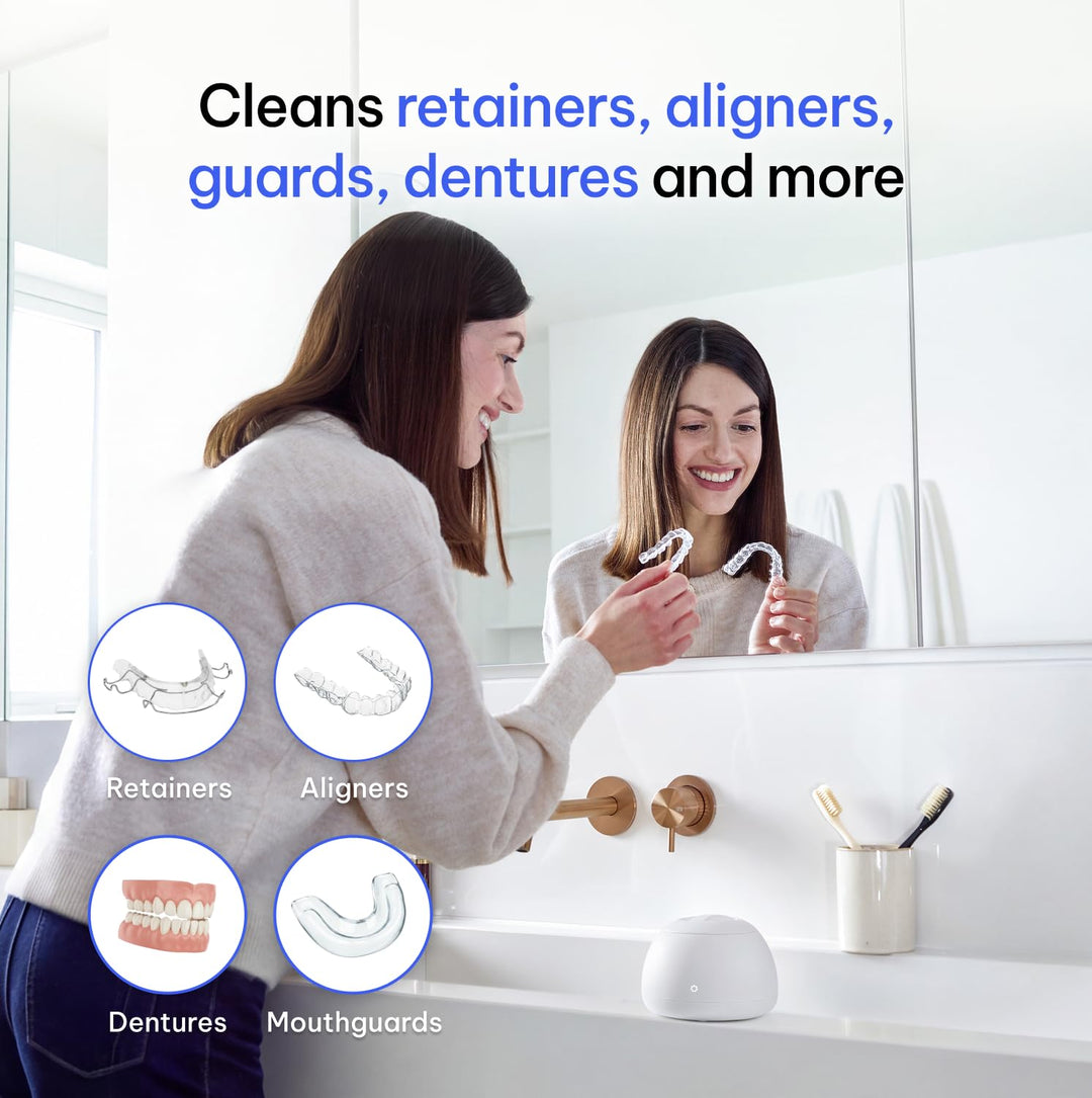 Zima Dental Pod: Máquina limpiadora ultrasónica para retenedores, a...