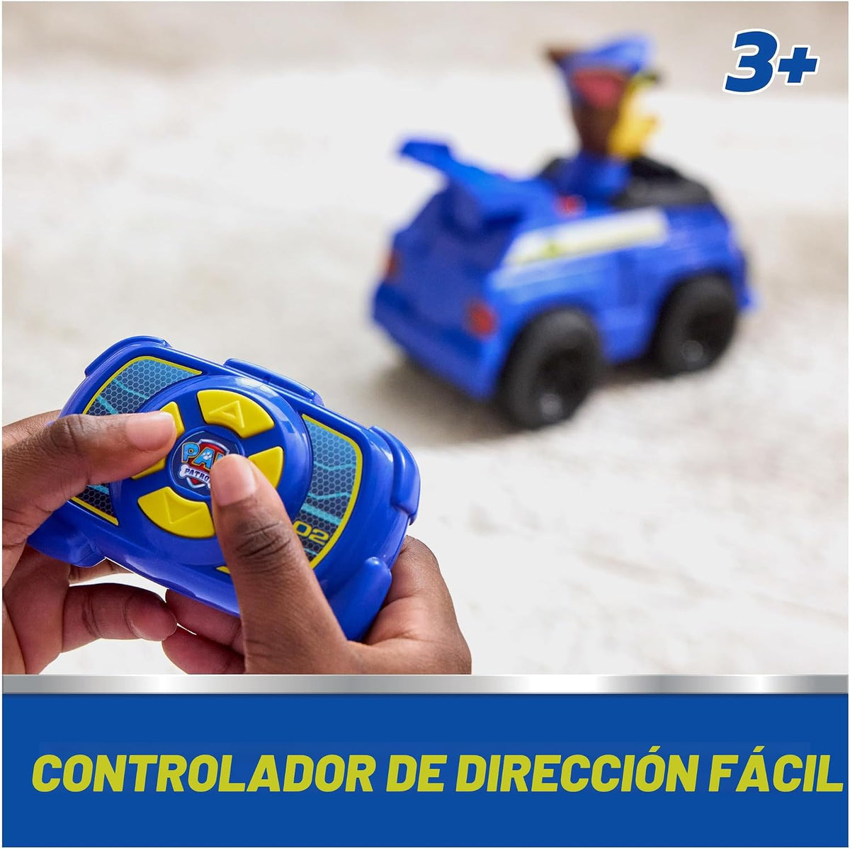 Paw Patrol Chase RC Action Cruiser Vehículo de Juguete Control Remoto