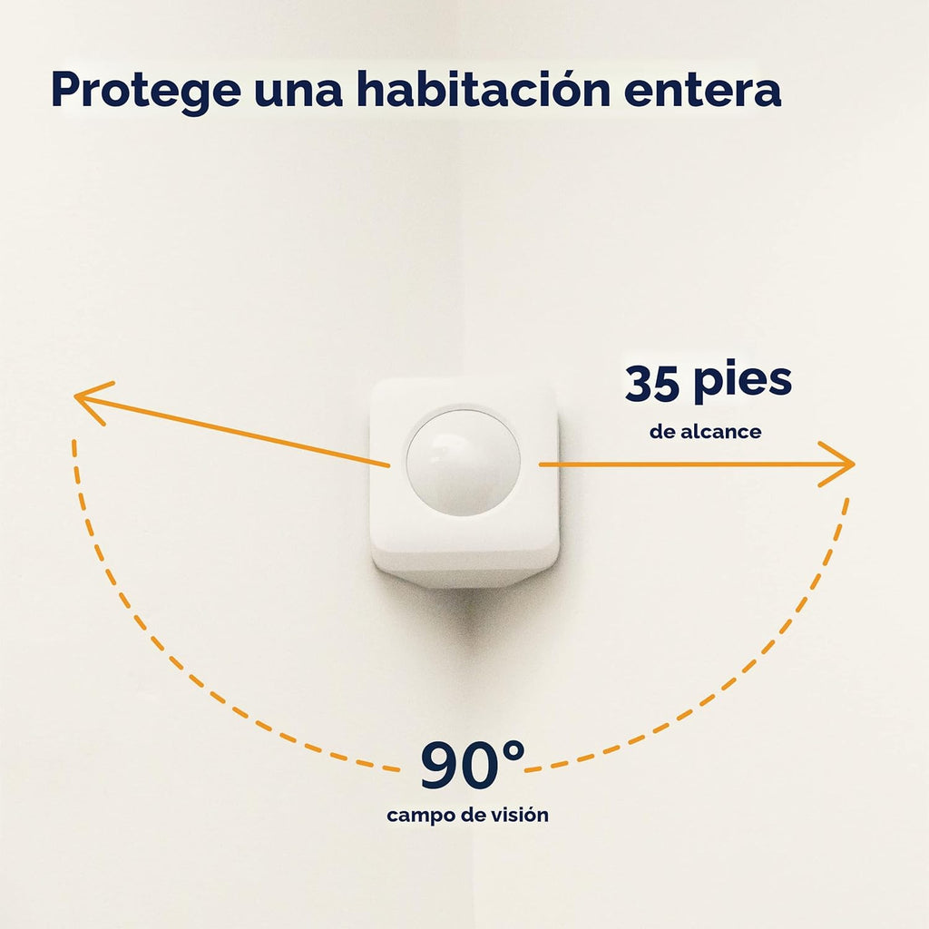 SimpliSafe - Sistema de seguridad para el hogar inalámbrico de 9 piezas con cámara HD - Supervisión profesional opcional 24/7 - Sin contrato - Compatible con Alexa y Google Assistant