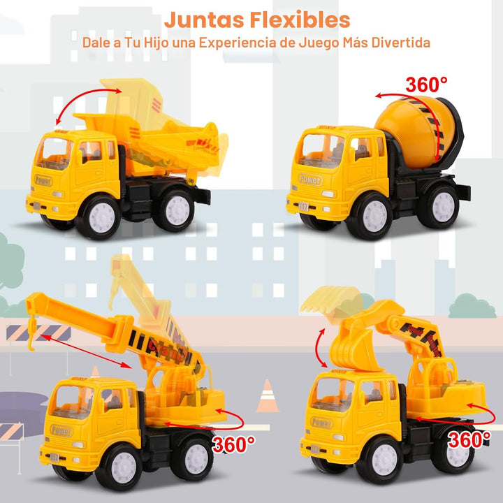 Nicmore Camión de Construcción para Niños Pequeños: Juguetes para N...