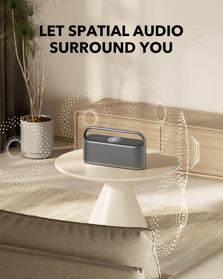 Parlante Bluetooth portátil Soundcore Motion X600 con audio espacia...