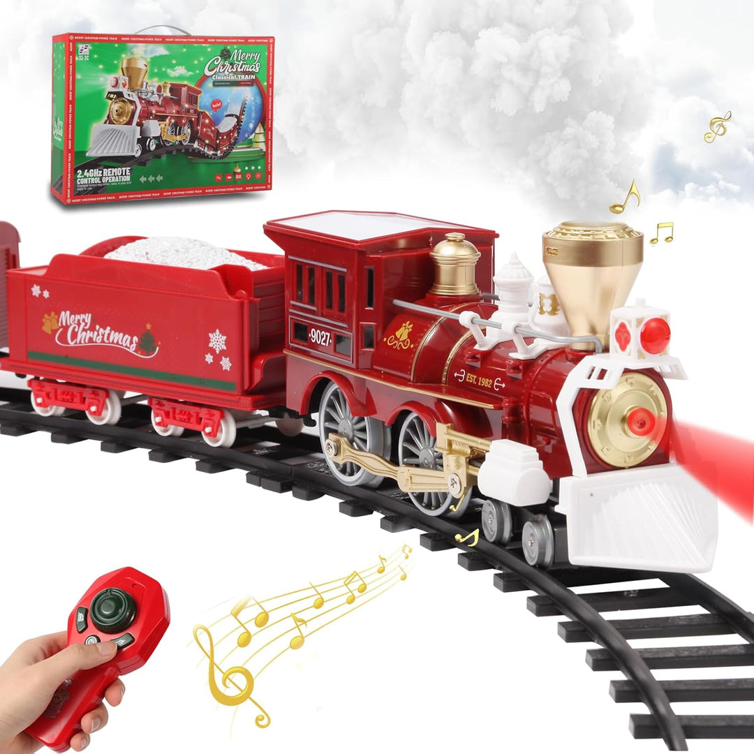 Juego de tren eléctrico juguete de tren con control remoto