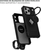 Rokform - Carcasa resistente para iPhone 17 Pro Max, magnética + RokLock (negro)