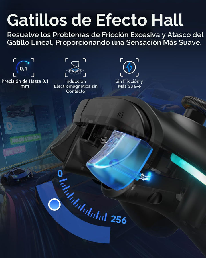 EasySMX X15 PC Controller - Enhanced Wireless Bluetooth Controller...