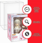 EVORETRO Funda protectora para figuras de acción de Nendoroid – Protector de caja de plástico transparente para buena sonrisa, Hololive, Jujutsu Kaisen, figuras de Kirby – Vitrina coleccionable a prueba de polvo para coleccionistas