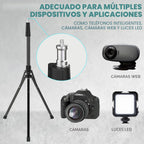 UBeesize Soporte de trípode para teléfono celular de 92 pulgadas con cuello de cisne de 16.5 pulgadas y control remoto, trípode superior con cabeza de bola ajustable de 360° y soporte para teléfono para iPhone17 Pro Max/Pro/Plus//16/15/14/13, teléfono