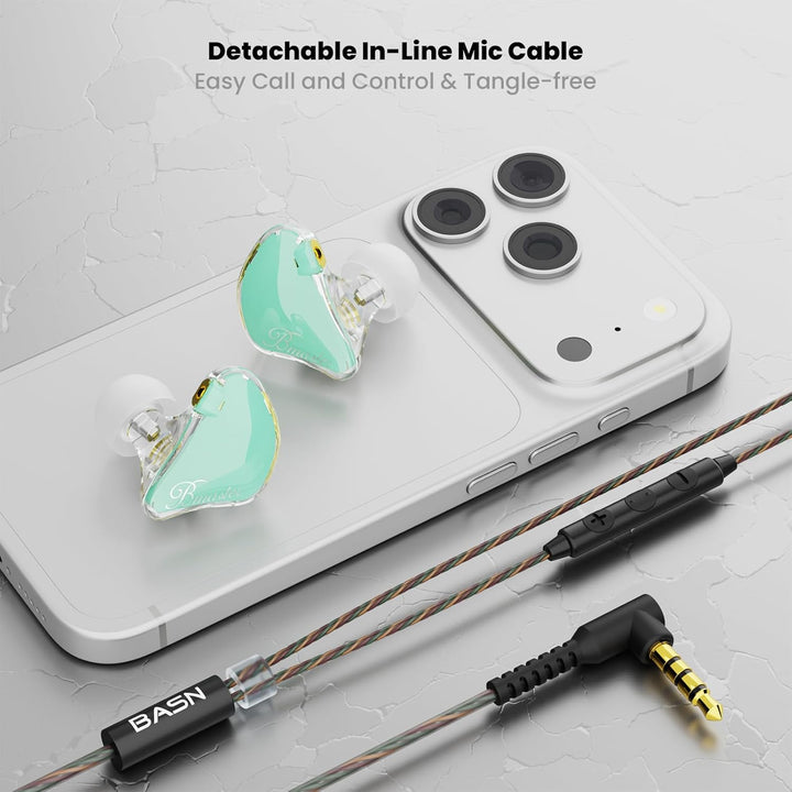 Auriculares BASN Bmaster con monitor en el oído, auriculares IEM de...