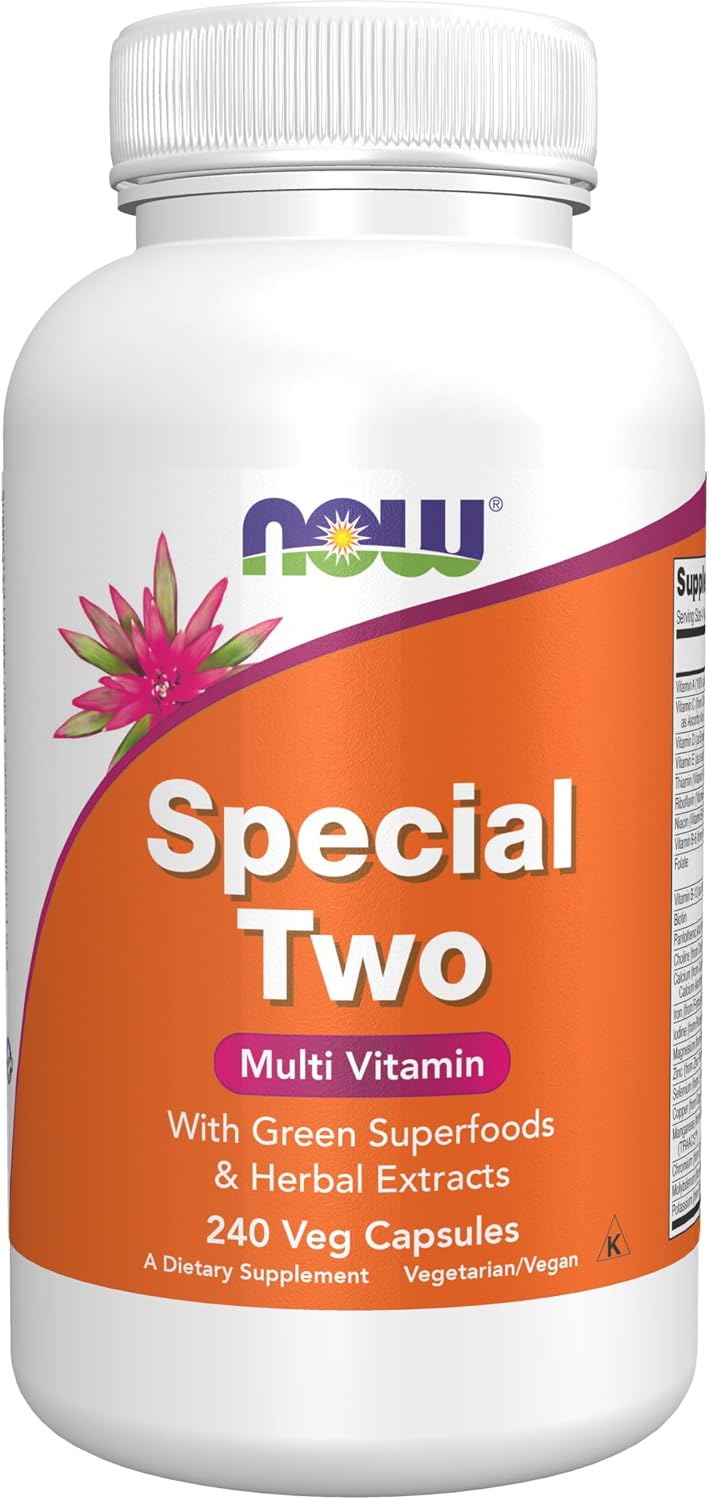 NOW Suplementos, Special Two con superalimentos verdes y extractos...