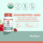 MaryRuth Organics Gomitas multivitamínicas postbióticos