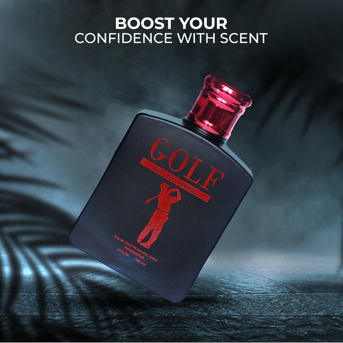 A CENTER Colonia para Hombre Golf Limited Red & Golf Red