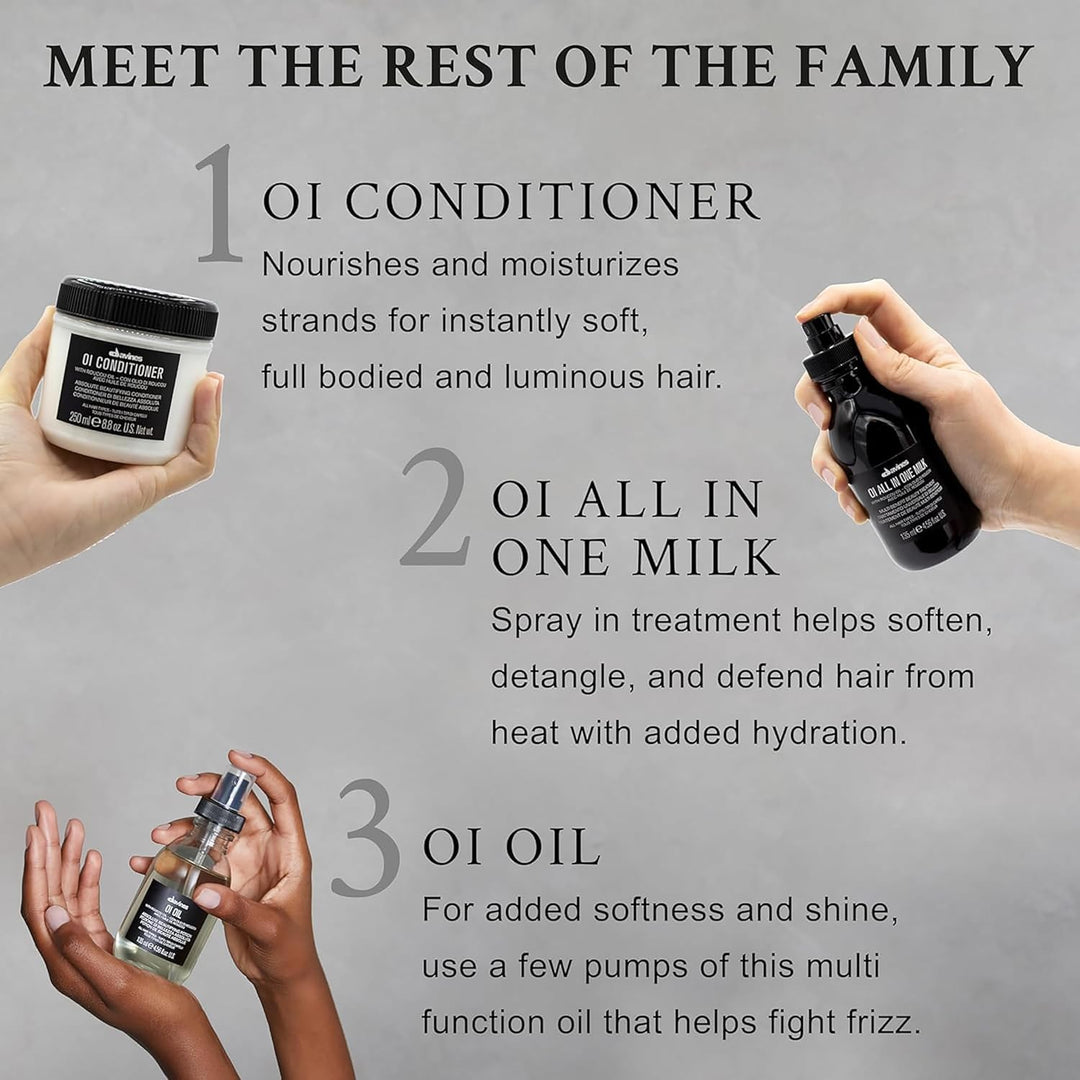 Davines OI Nourishing Shampoo for All Hair Types, Adds Silky-Smooth...