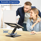 BESIGN LSX7 - Soporte para laptop con base giratoria de 360 grados,...
