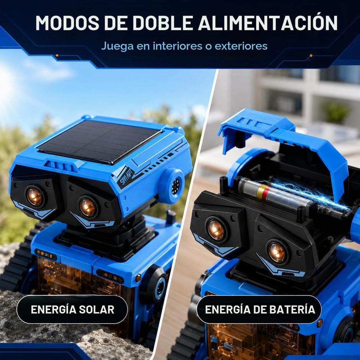 Kit de robot solar 12 en 1 STEM Science Building Kit de juguete robótico