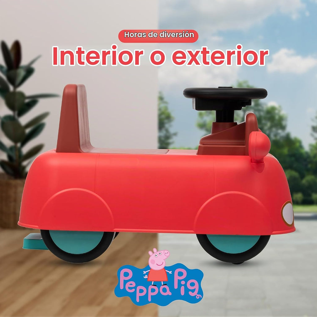 Peppa Pig - Vehículo de juguete Hilux FTF 2025, ruedas fáciles de rodar, construcción segura y duradera