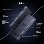 UGREEN, 75027, hub USB, alimentado