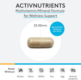 XYMOGEN ActivNutrients - Fórmula multivitamínica y multimineral, ap...