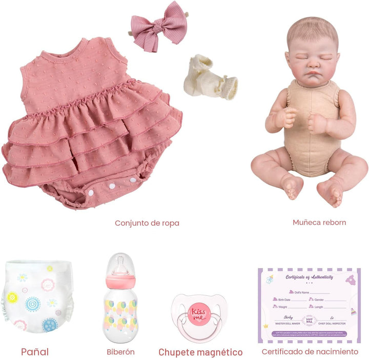 UOFTKIZ Muñecas realistas de bebé Reborn \u2013 Muñeca de bebé real...