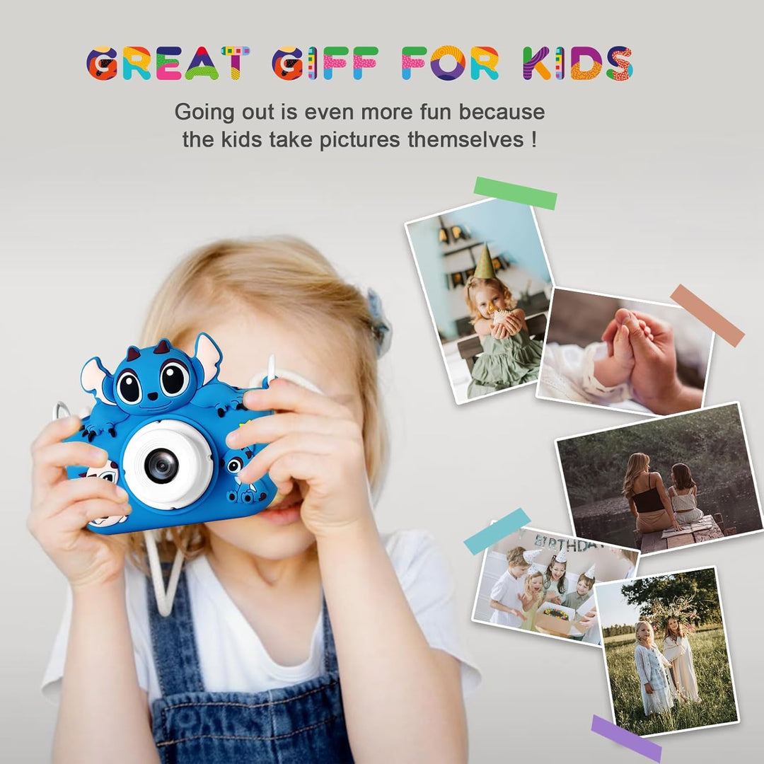 Cámara para niños con tarjeta SD de 32 GB \u2013 Cámara de video di...