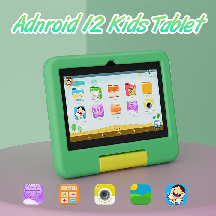 Tablet para niños, tableta Android de 7 pulgadas para niños, 4GB RA...