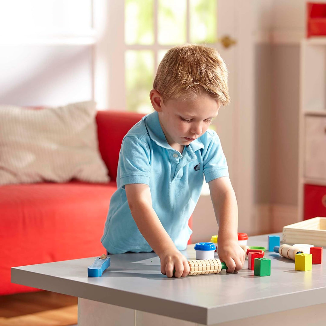 Melissa &amp; Doug Set de juego de arcilla - con herramientas de es...