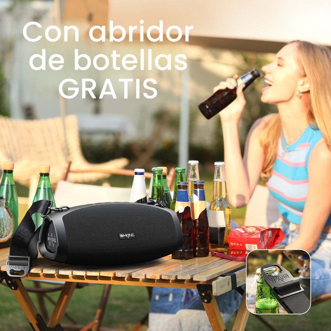 W-KING Altavoz Bluetooth Potente, Altavoces Portátiles Bluetooth In...