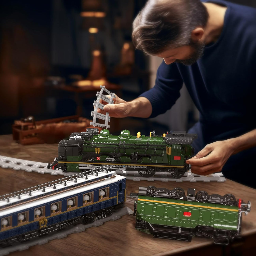 Mould King Orient Express - Kit de construcción de tren de