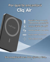 myCharge CliqAir - Banco de energía magnético de 5000 mAh, diseño u...