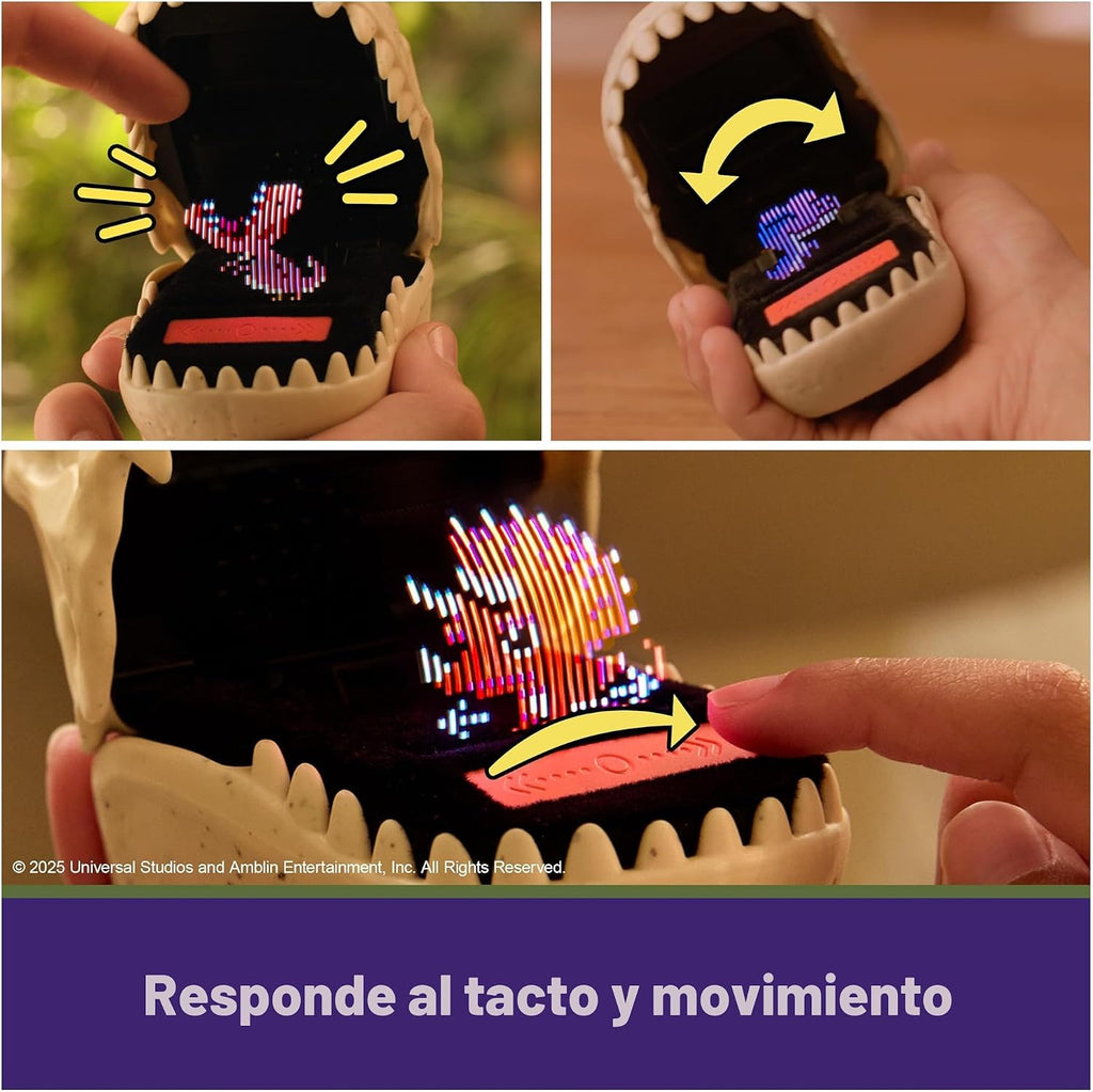 BITZEE Jurassic World - Juguete interactivo de fósiles y mascota digital, a
