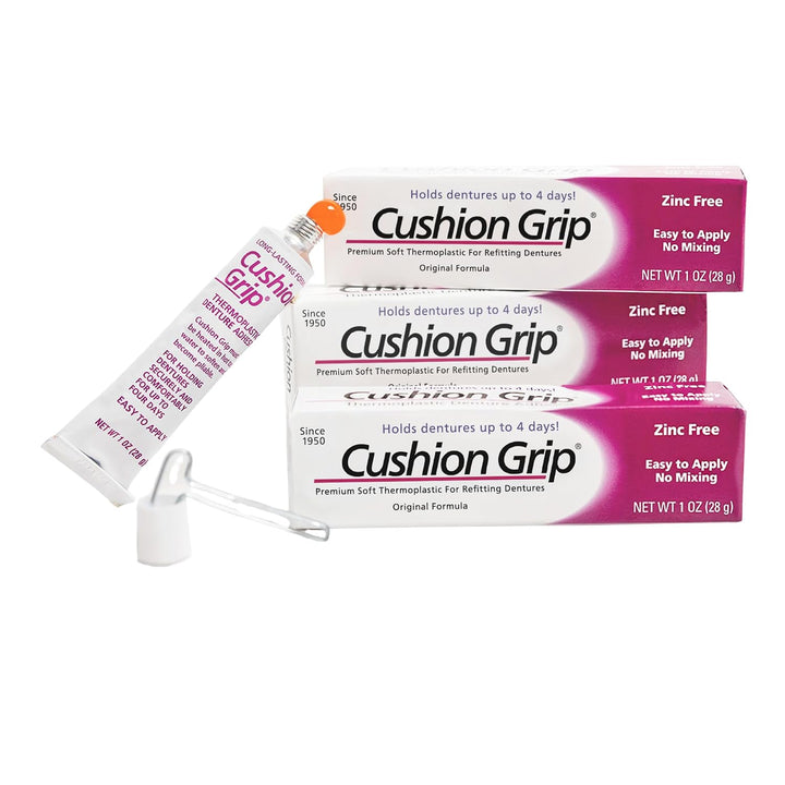 Adhesivo Cushion Grip, 1 onza (paquete de 3) | Funciona como un rev...